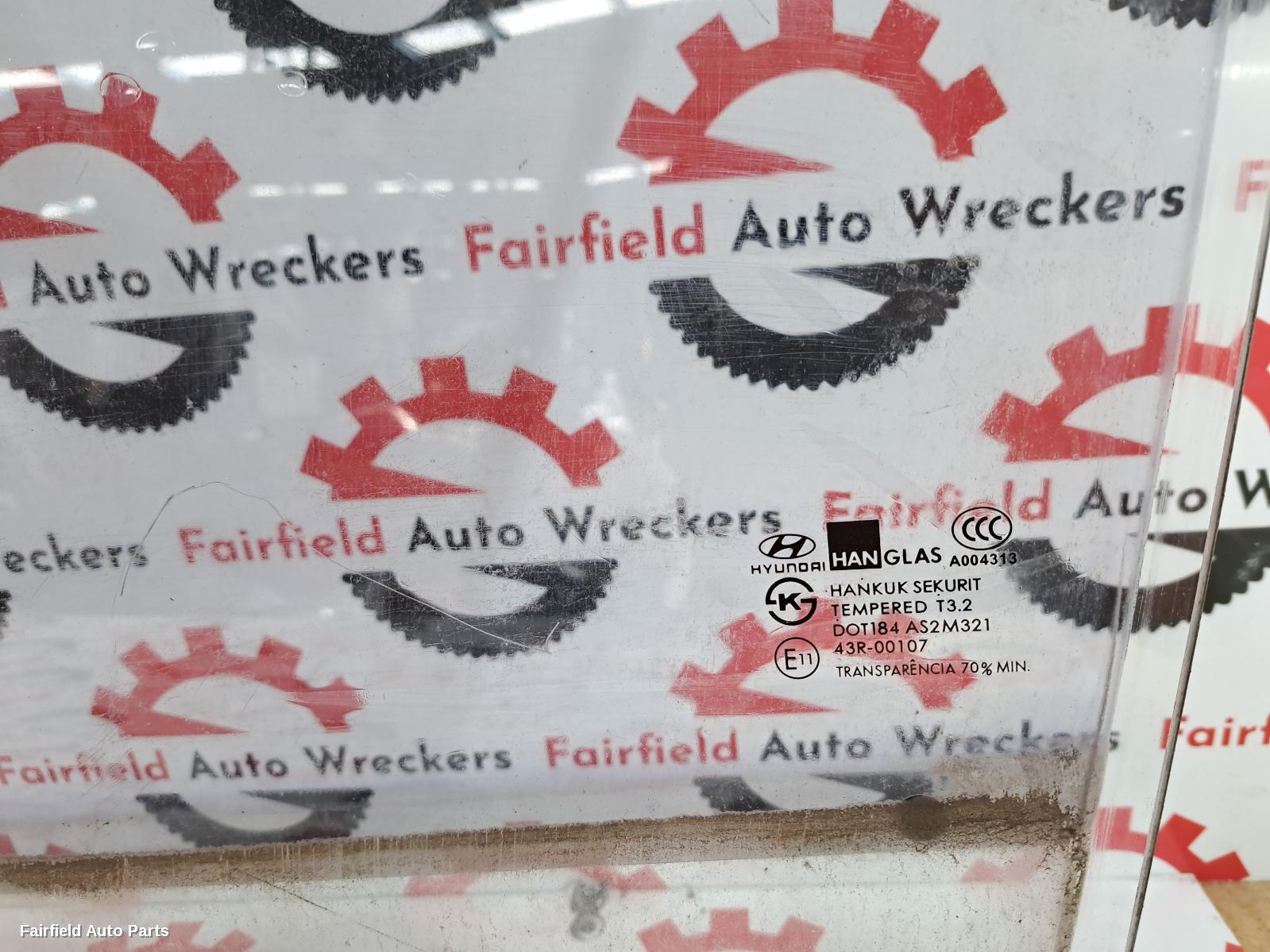 2003 Hyundai Getz Left Front Door Window