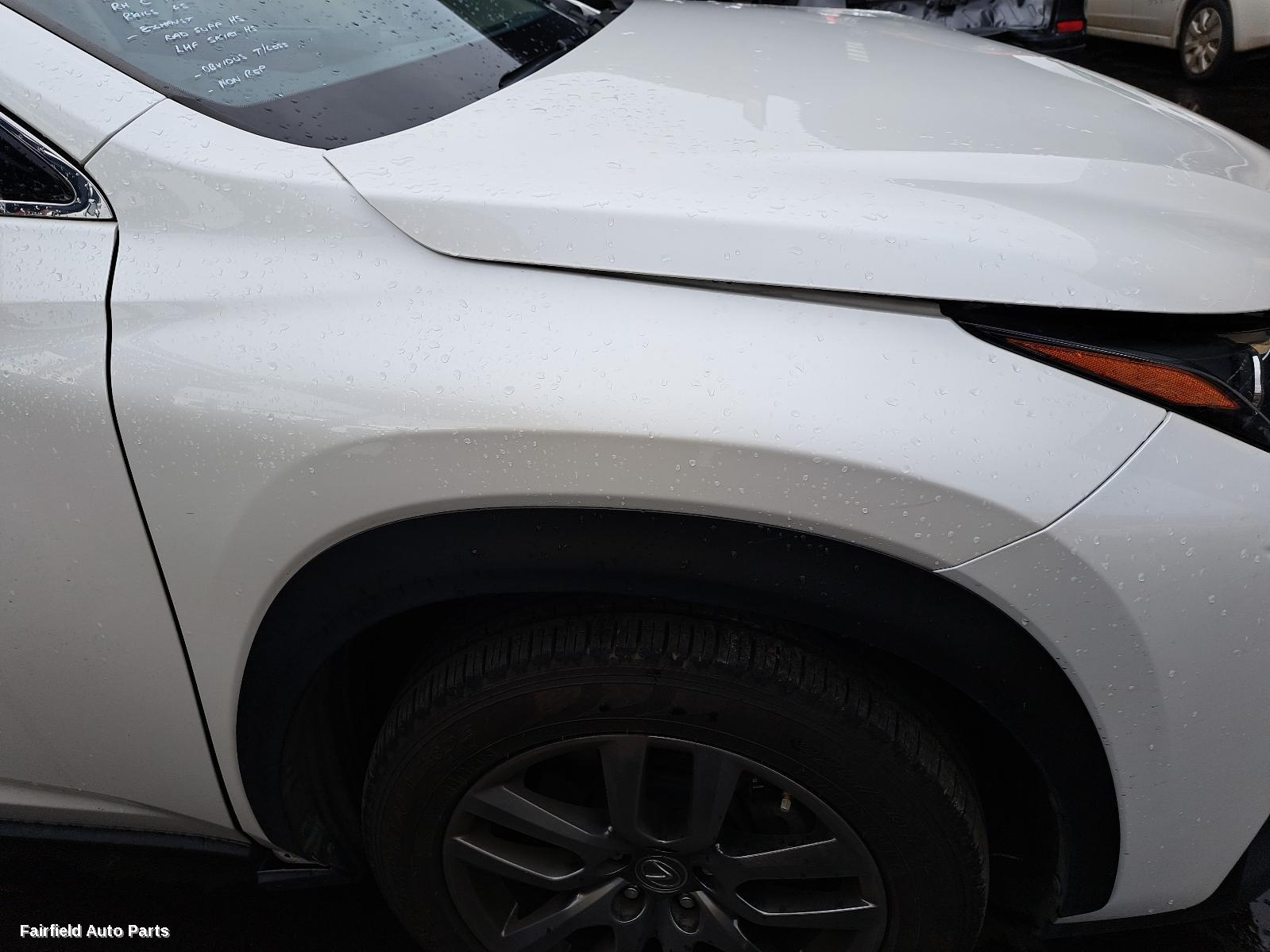 2016 Lexus Nx Right Indicator Fog Side