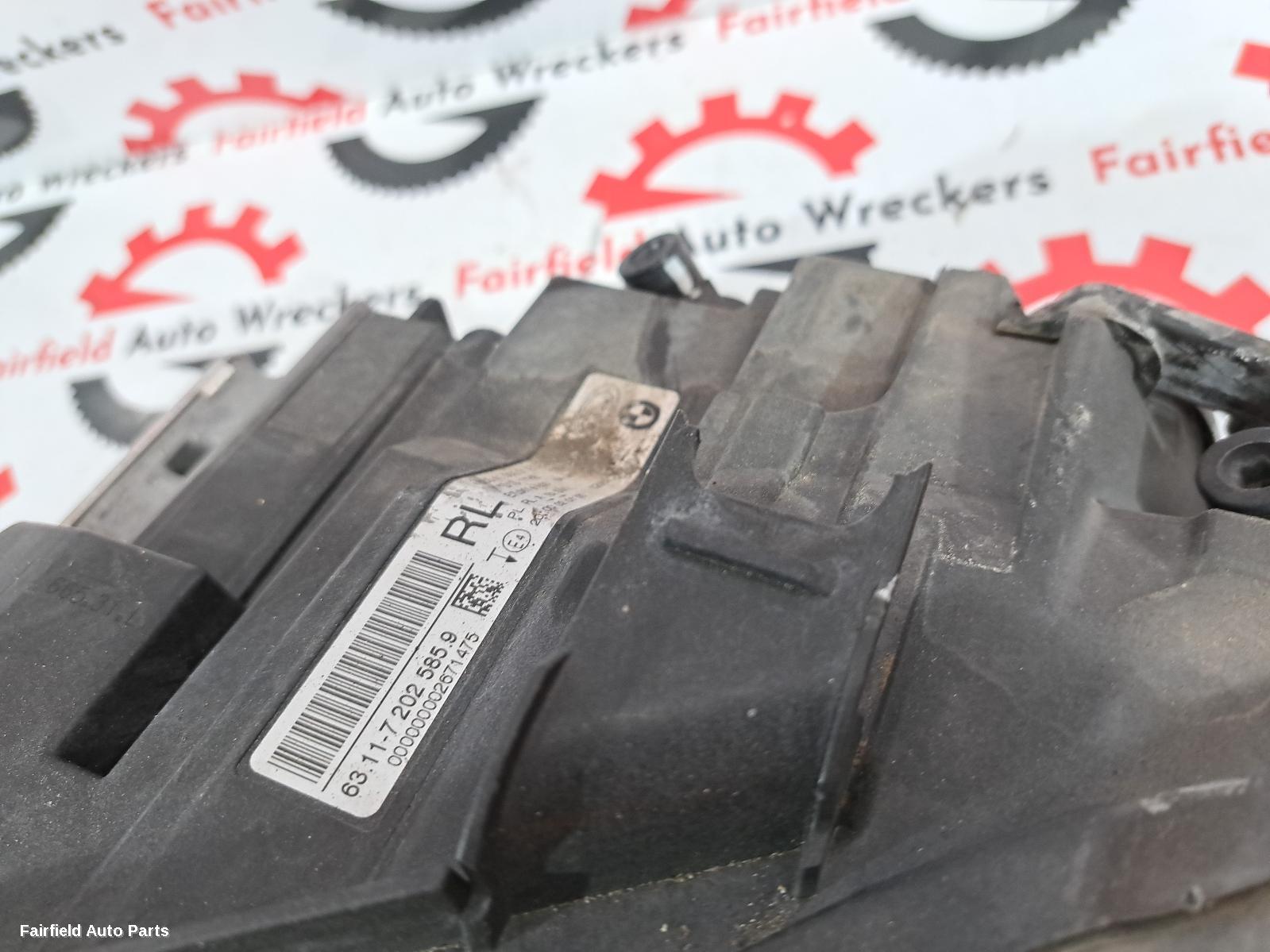 2011 Bmw 3 Series Left Headlamp