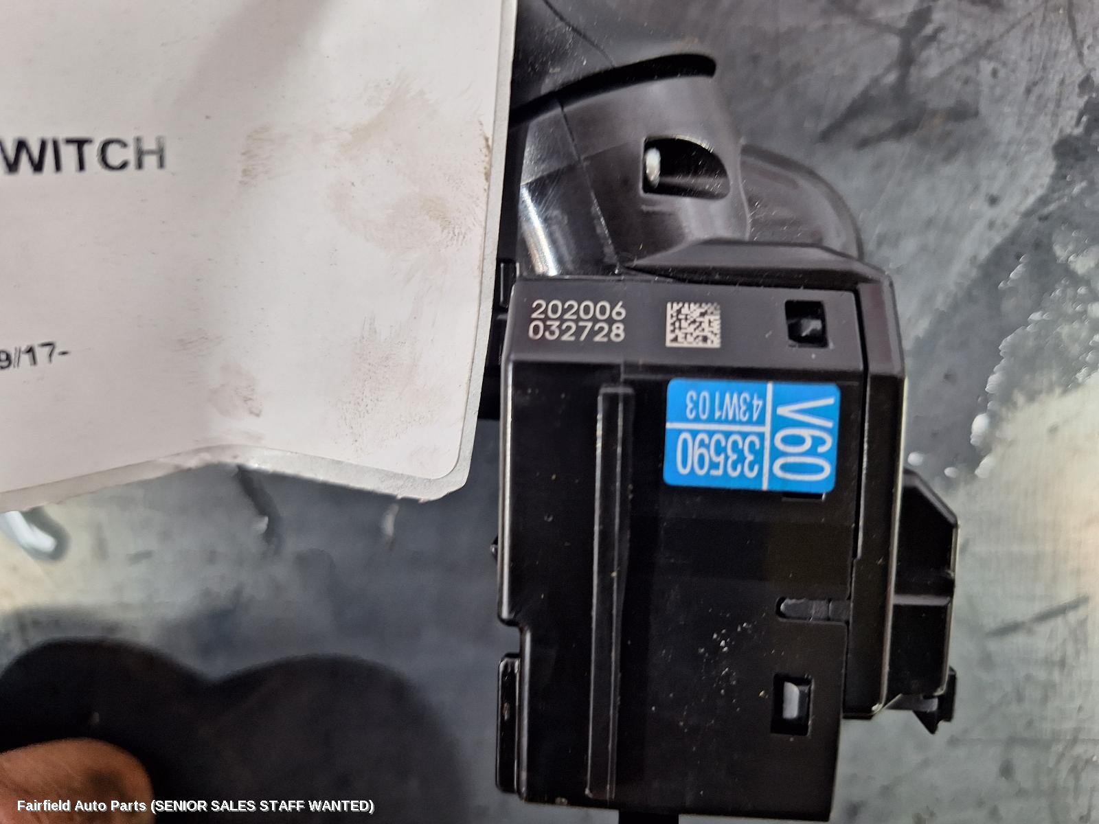 2017-2024 Toyota Camry Combination Switch