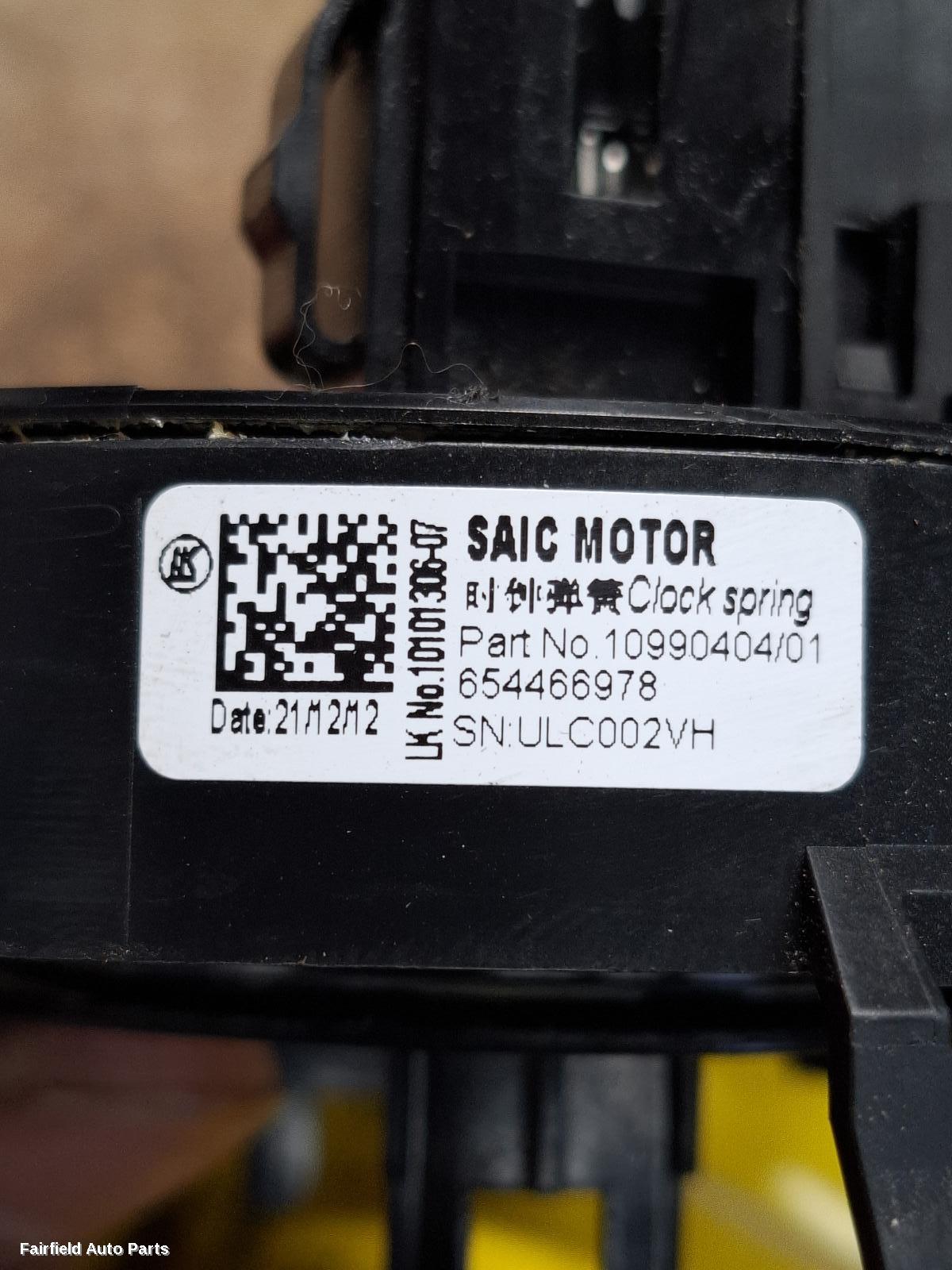 2017-2024 Mg Zs Airbag Module Sensor