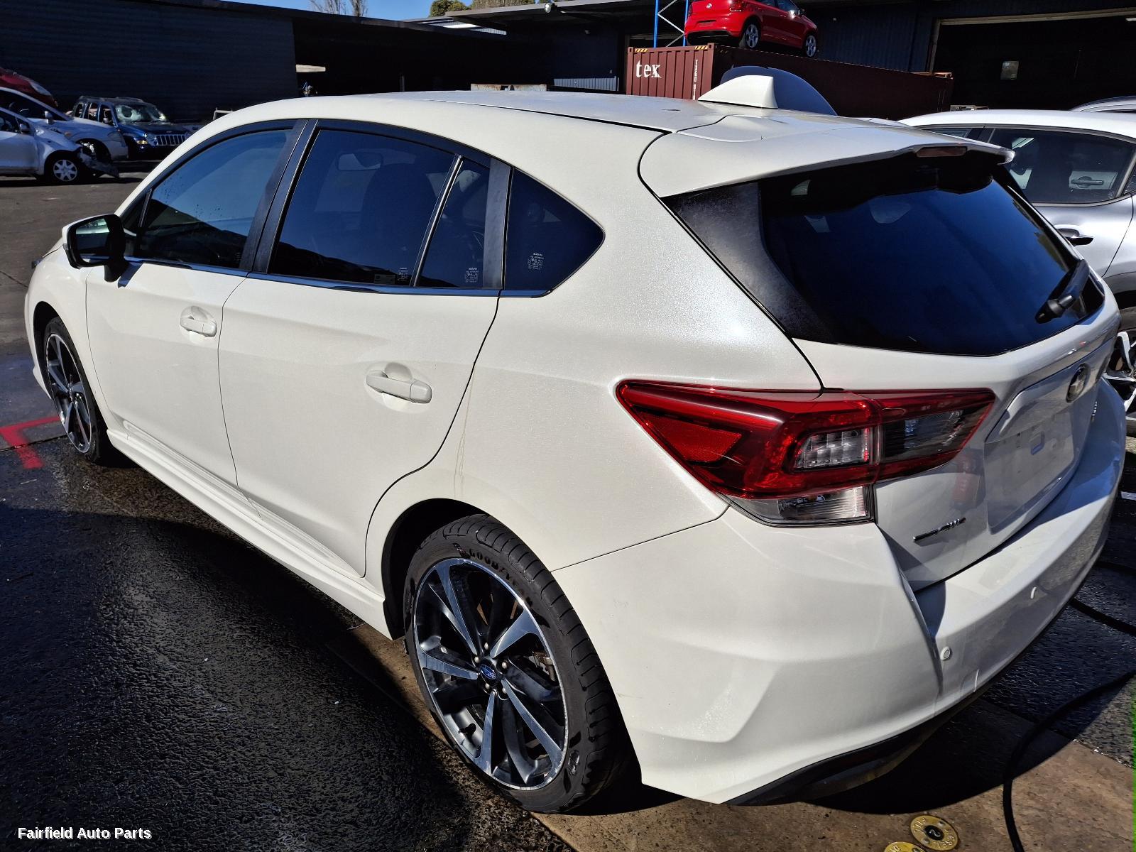 2020 Subaru Impreza Heater Ac Controls