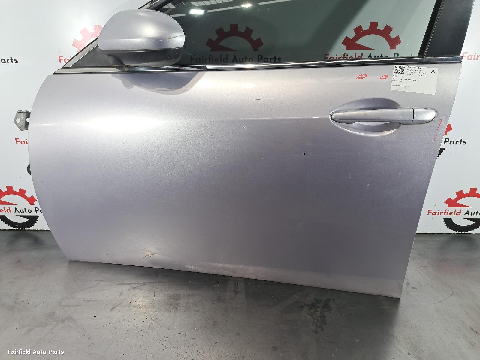 2008-2012 Mazda 6 Left Front Door