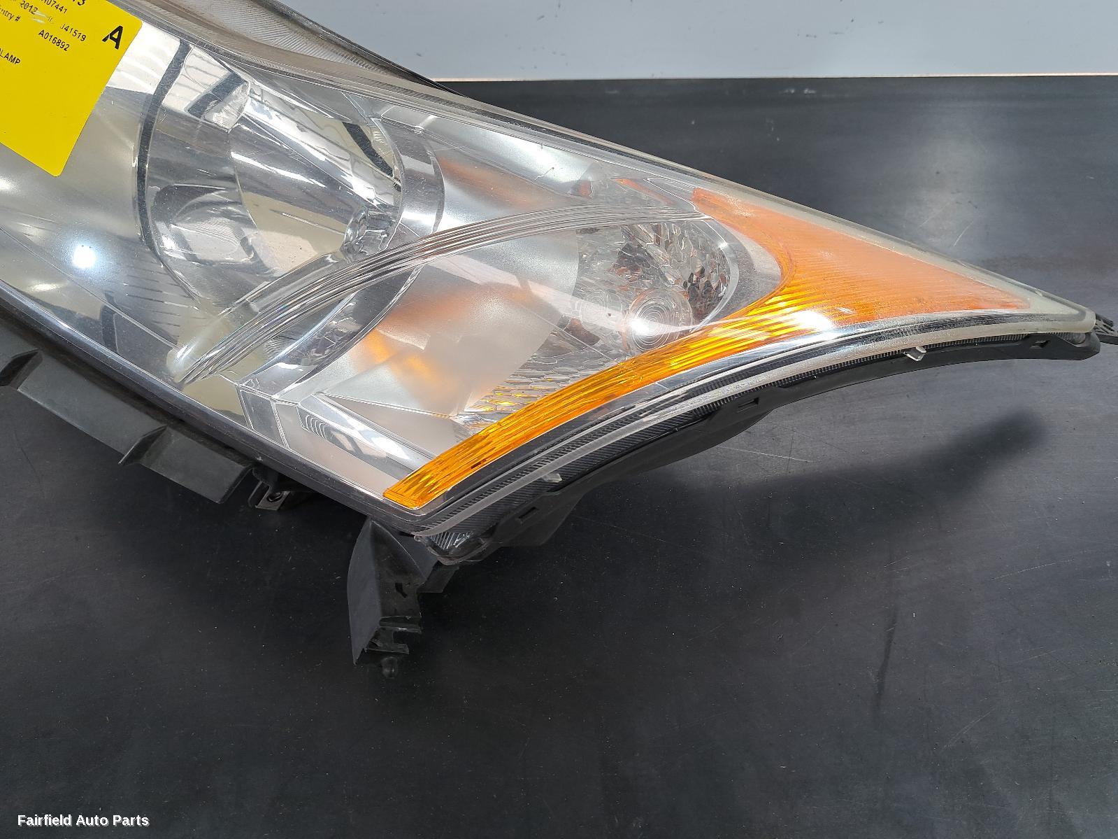 2012 Holden Cruze Left Headlamp