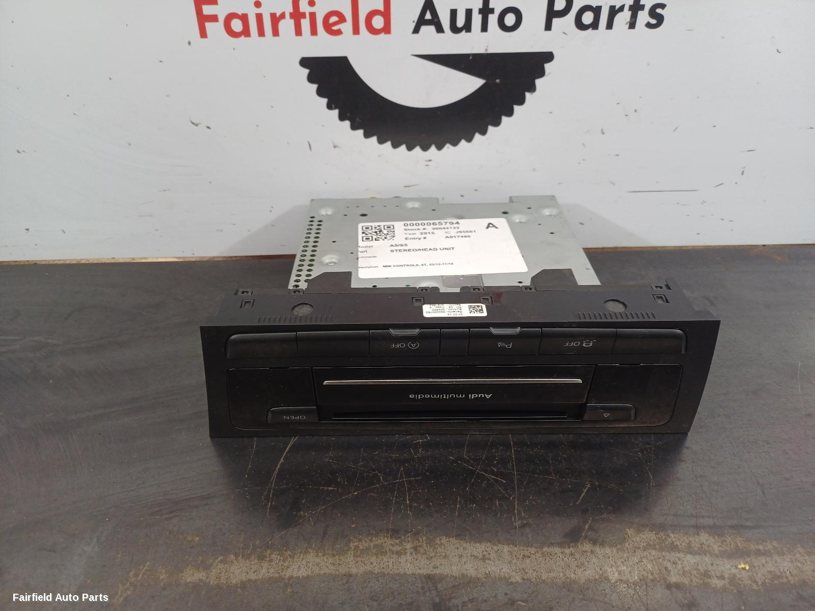 2012-2016 Audi A5 Radio Cd Dvd Sat Tv