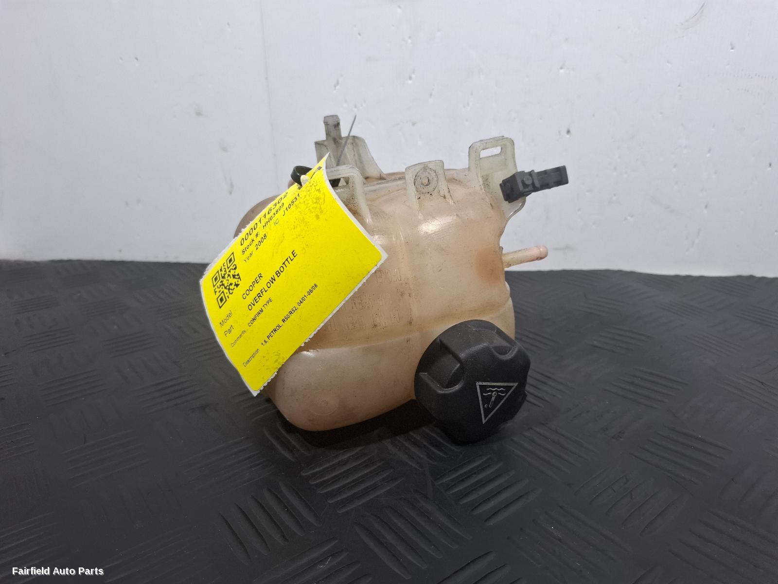 2001-2008 Mini Cooper Overflow Bottle