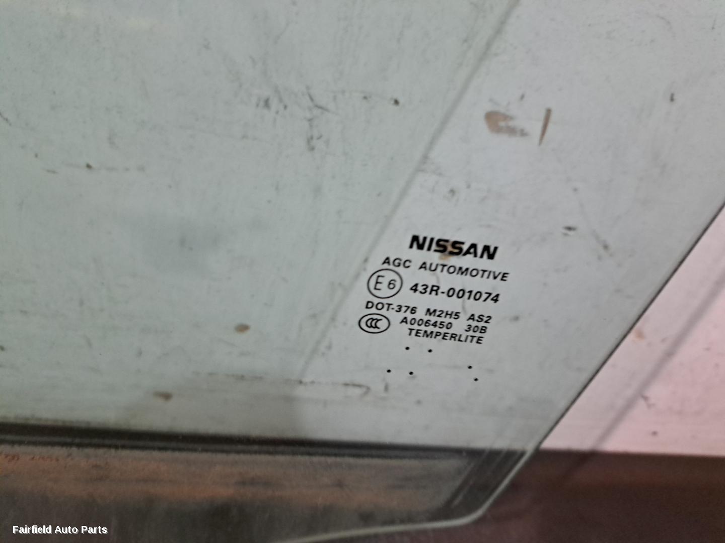 2013-2021 Nissan Pathfinder Left Front Door Window