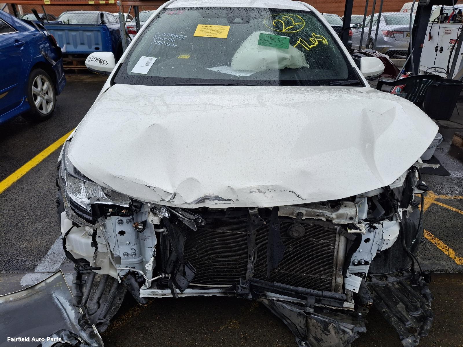 2019 Toyota Corolla Right Rear Door Sliding