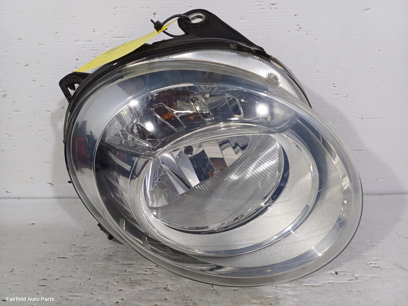 2008-2015 Fiat 500 Right Headlamp