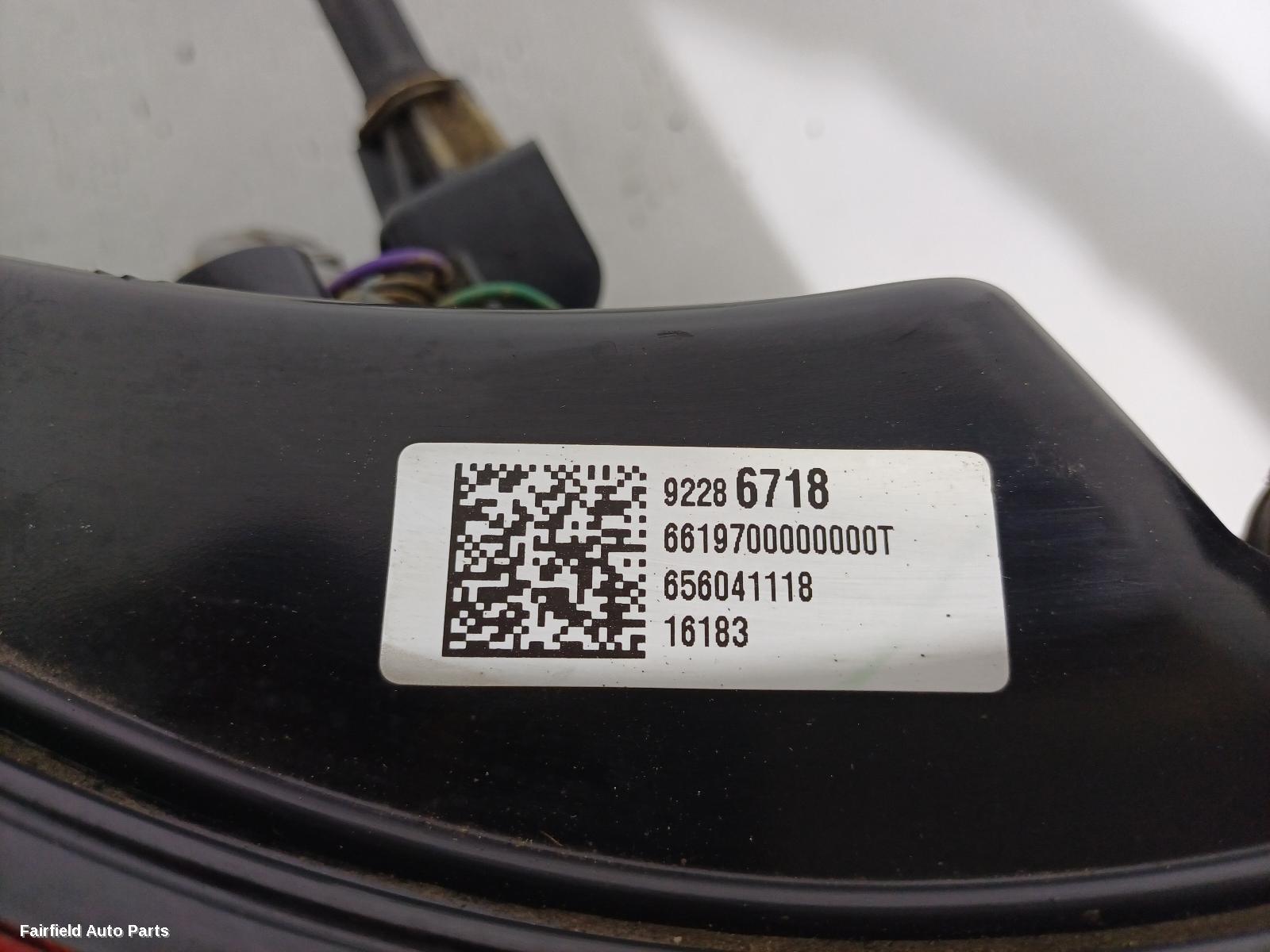 2016 Holden Commodore Left Taillight