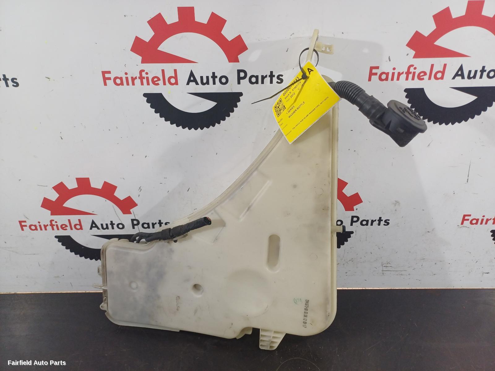 2011-2019 Bmw 1 Series Washer Bottle