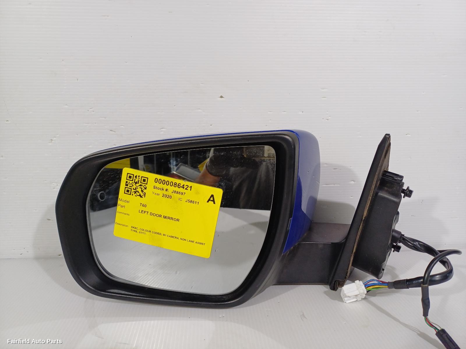 2017-2025 Ldv T60 Left Door Mirror