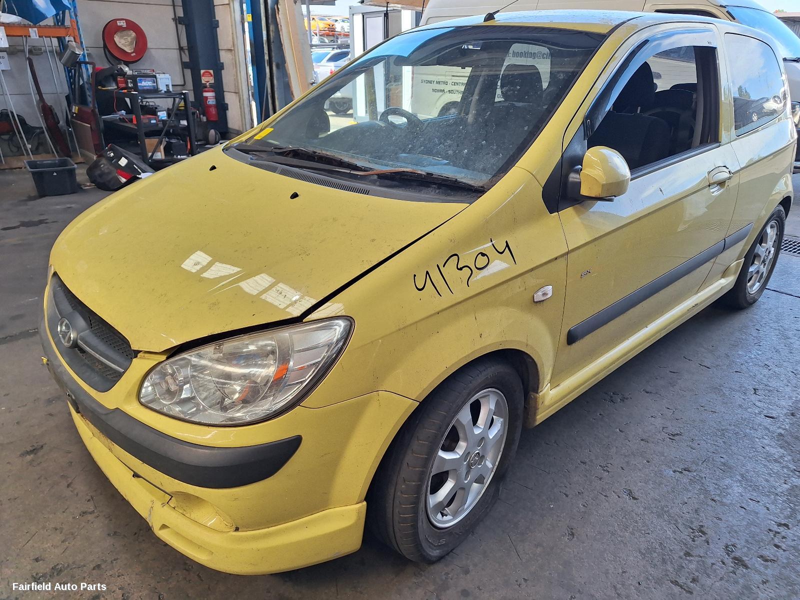 2008 Hyundai Getz Rear Spoiler