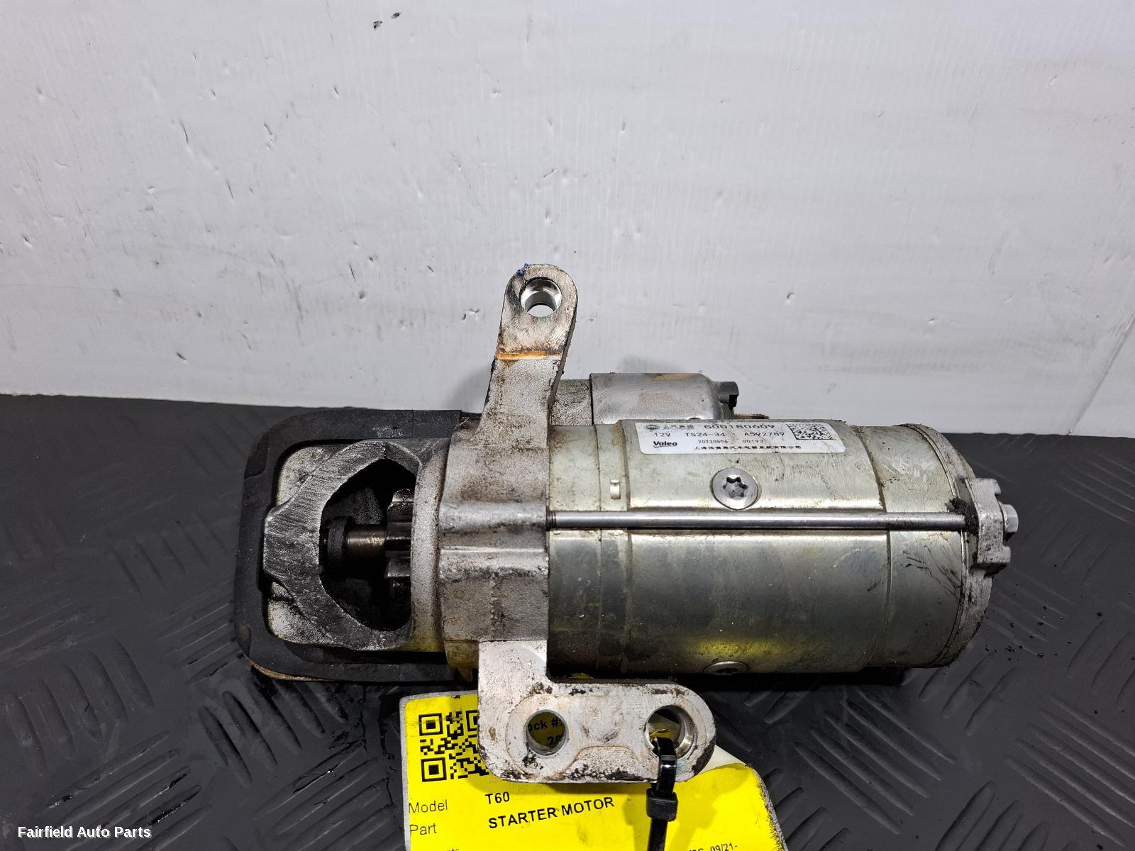 2021-2025 Ldv T60 Starter
