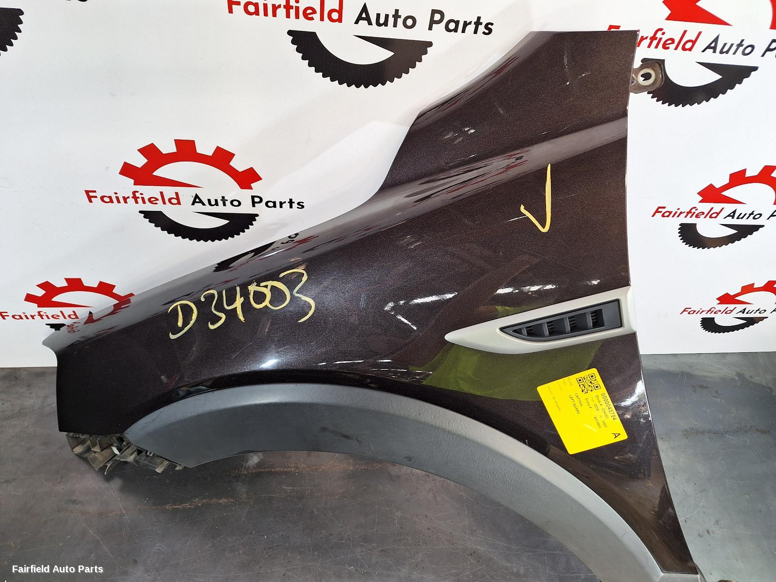 2016 Holden Captiva Left Guard