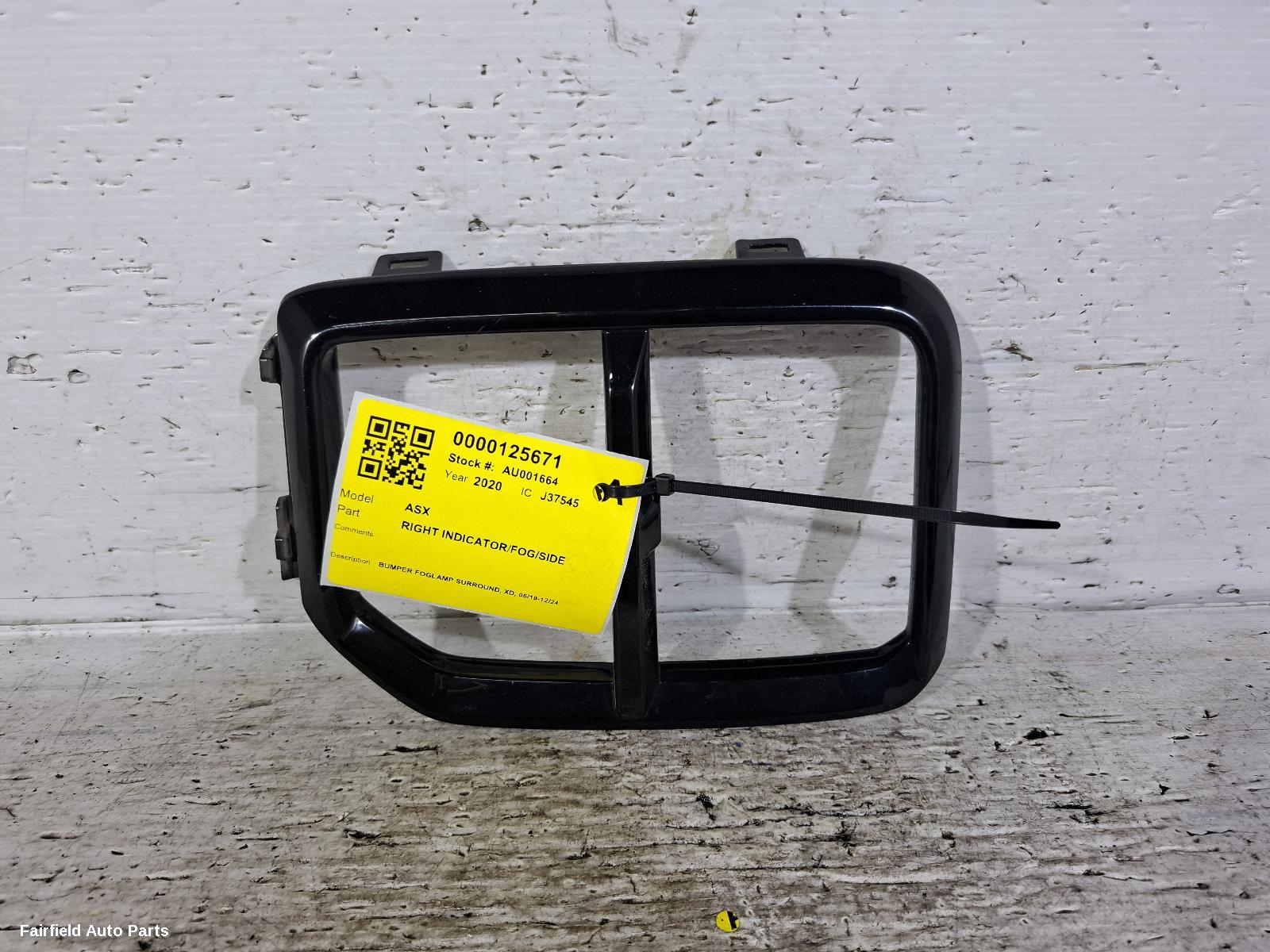 2019-2024 Mitsubishi Asx Right Indicator Fog Side
