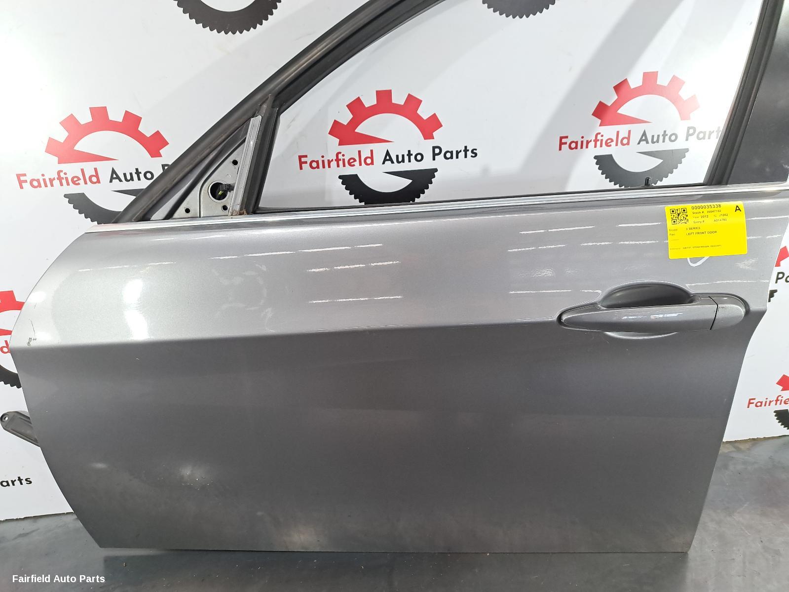 2005-2012 Bmw 3 Series Left Front Door