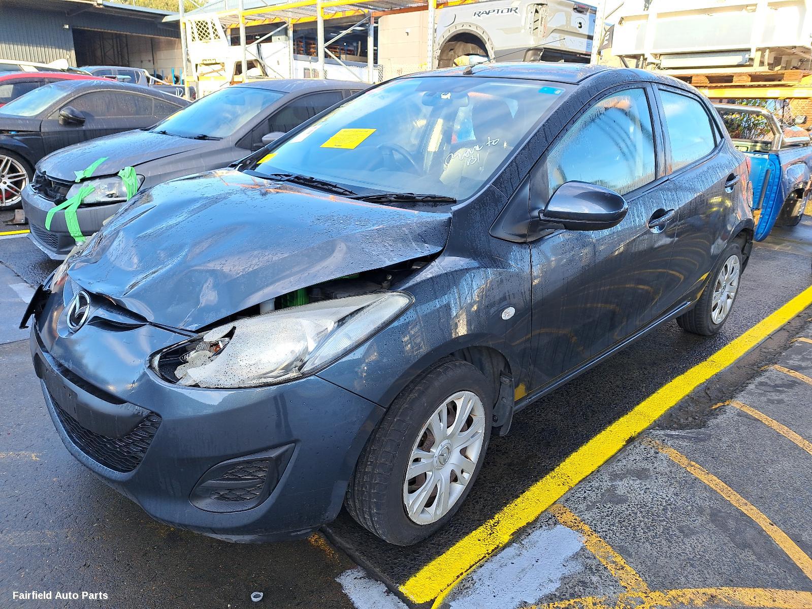 2012 Mazda 2 Left Rear Door Sliding