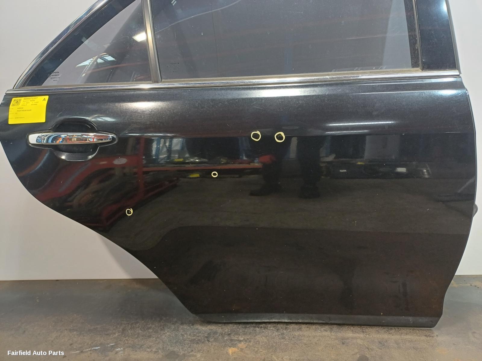 2009-2012 Toyota Aurion Right Rear Door Sliding