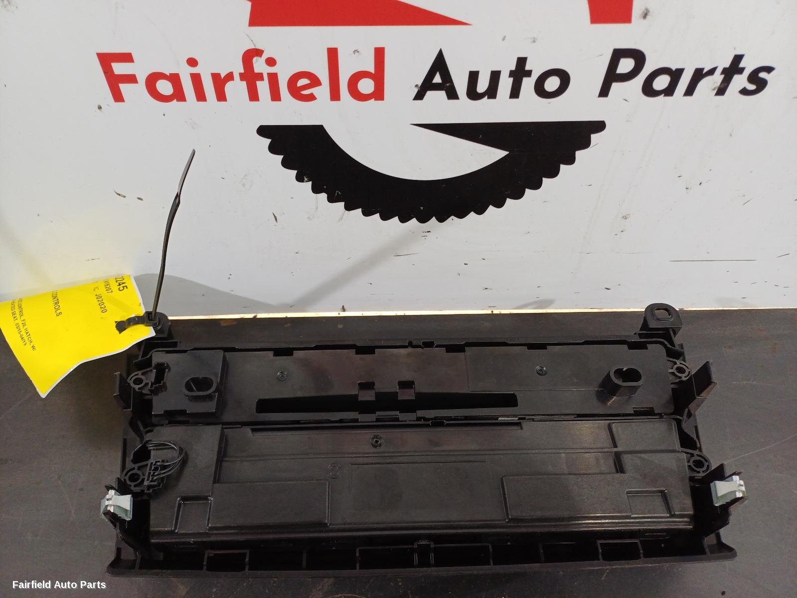 2015-2019 Bmw 1 Series Heater Ac Controls