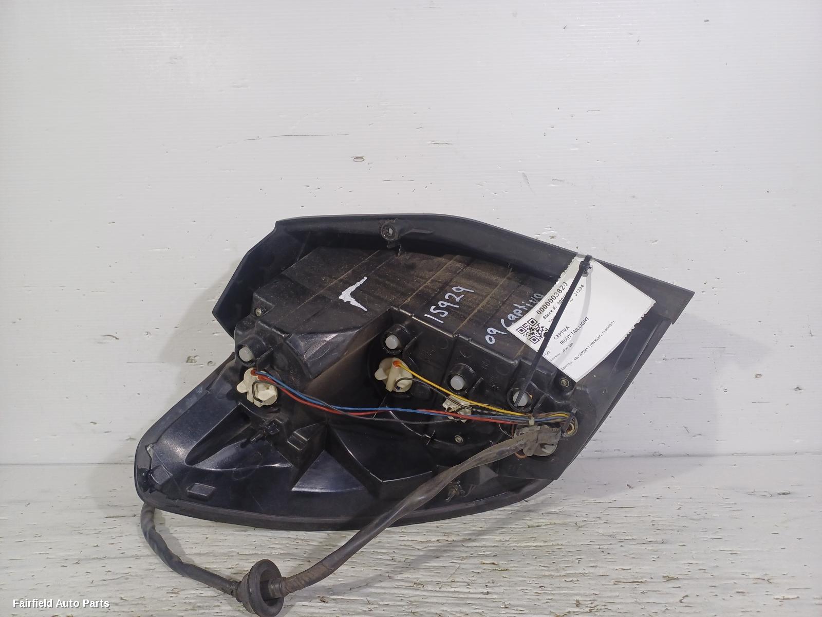 2009-2011 Holden Captiva Right Taillight