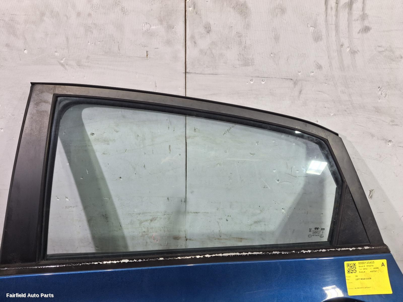 2012-2017 Hyundai I30 Left Rear Door Sliding