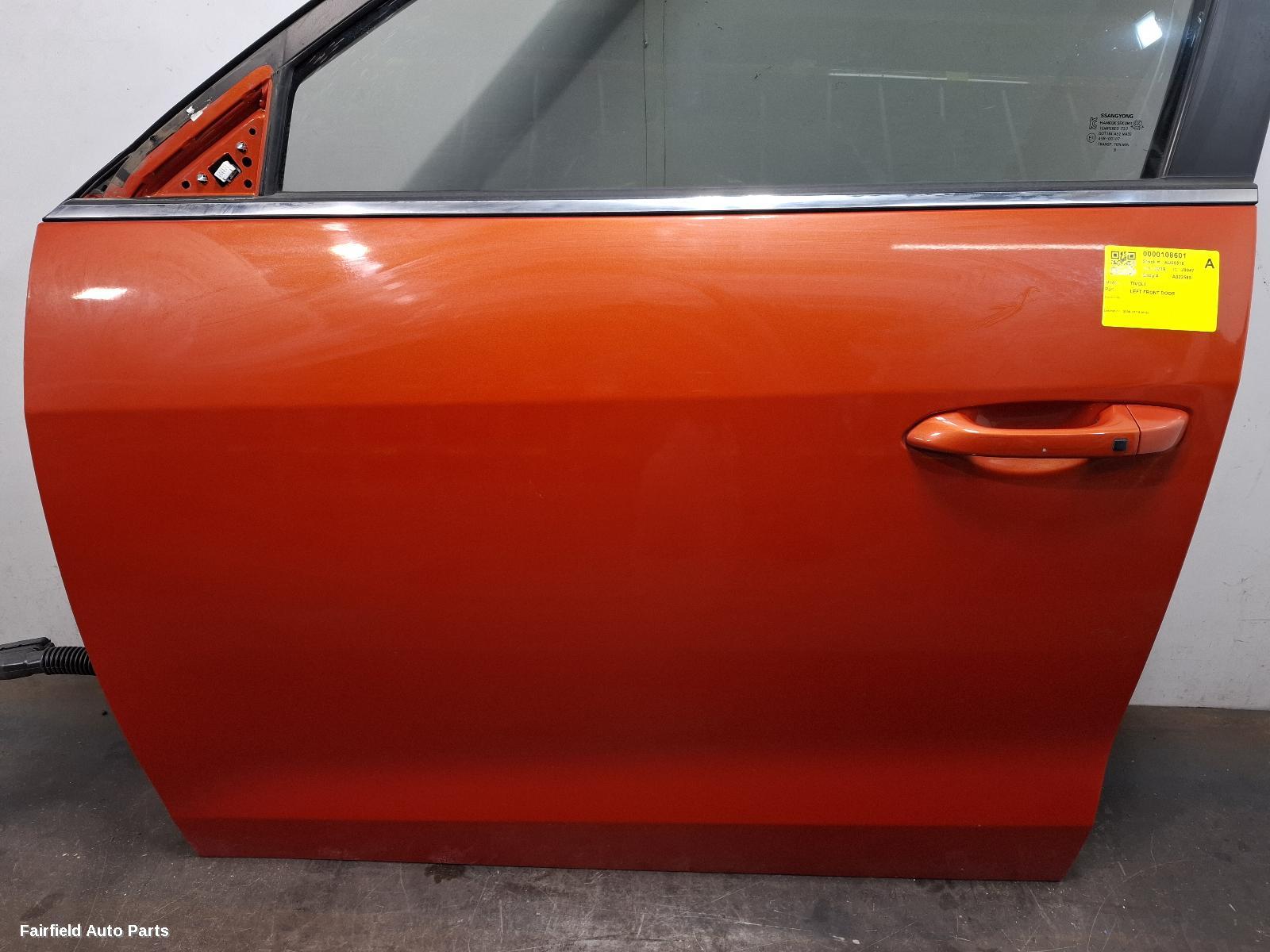2015-2020 Ssangyong Tivoli Left Front Door