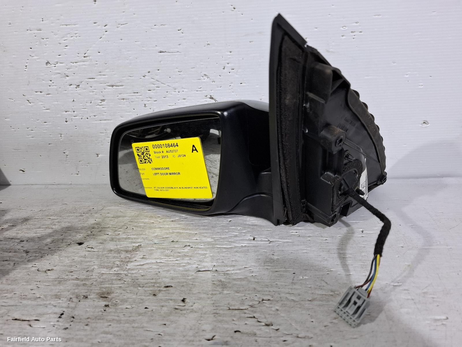 2013-2017 Holden Commodore Left Door Mirror