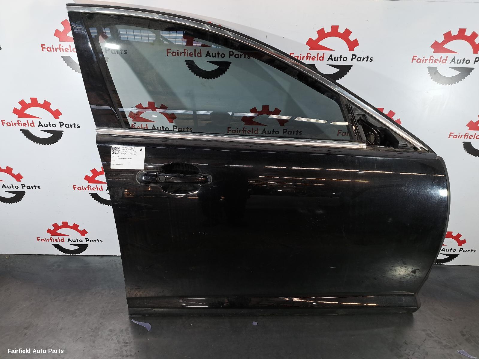 2013 Jaguar Xf Right Front Door