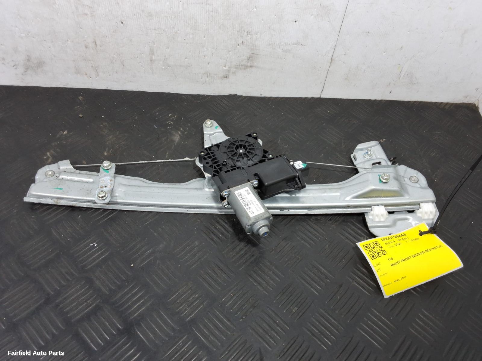 2017-2026 Ldv T60 Right Front Window Reg Motor