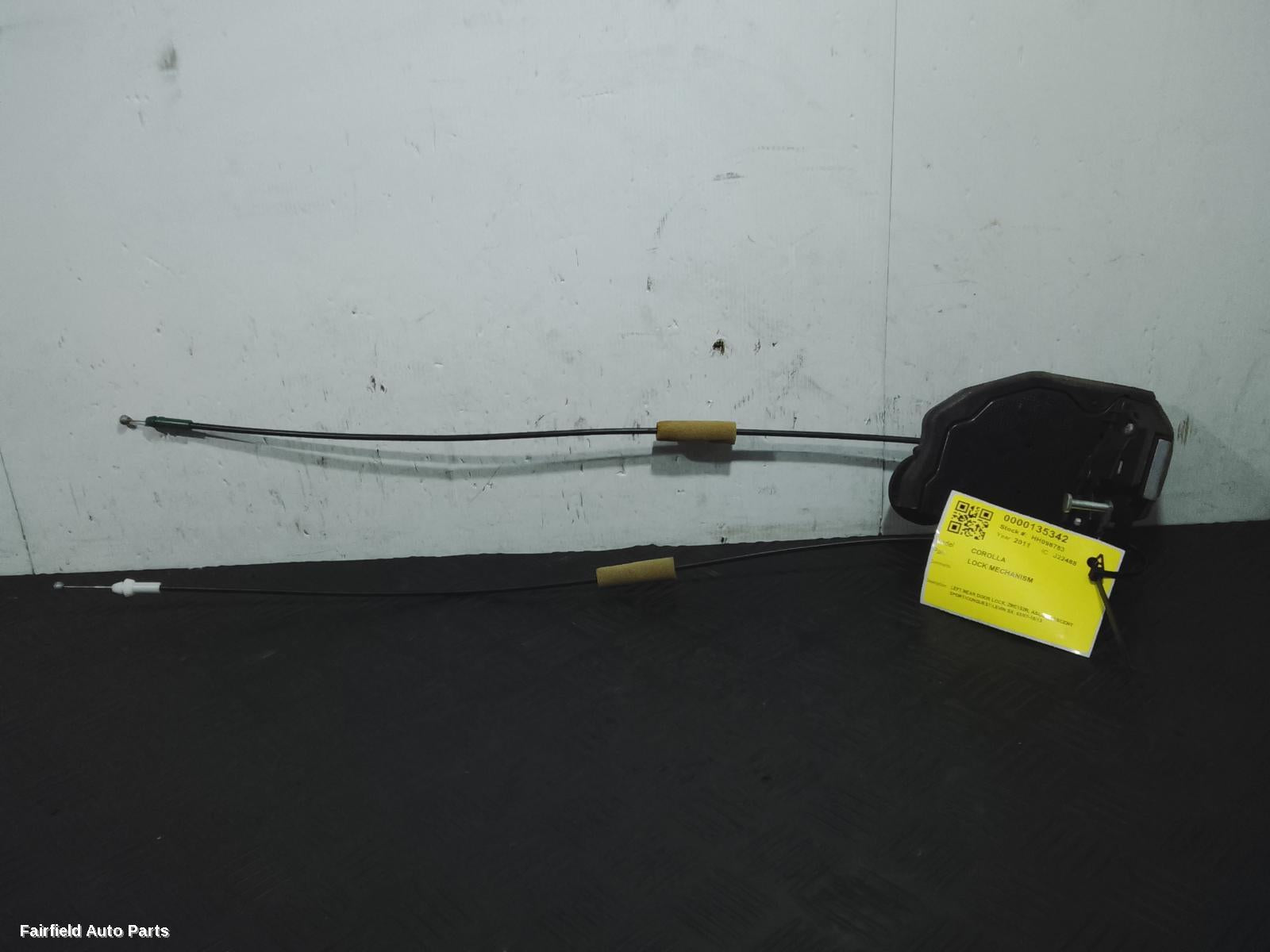 2007-2013 Toyota Corolla Door Boot Gate Lock