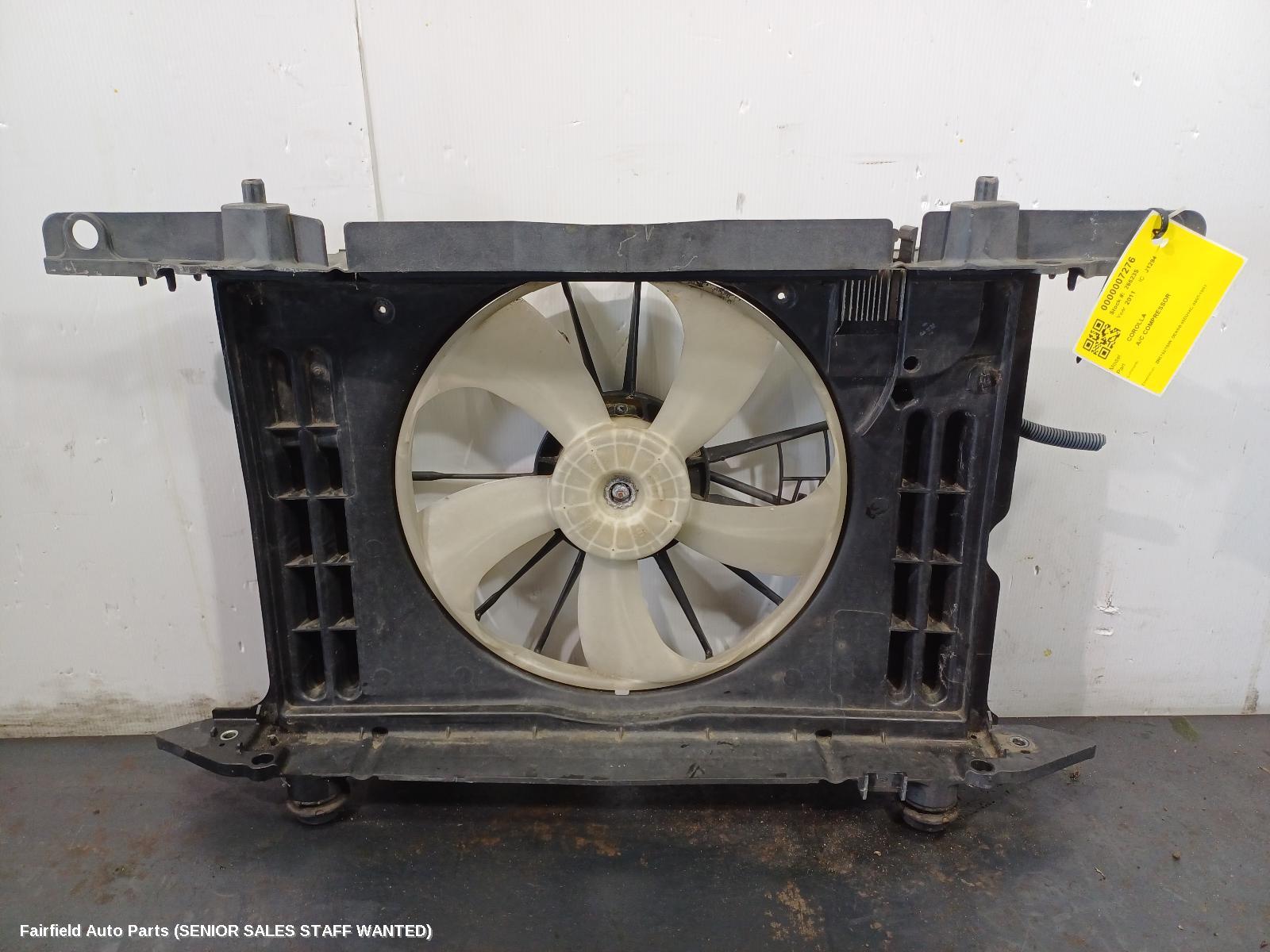 2011 Toyota Corolla A C Compressor