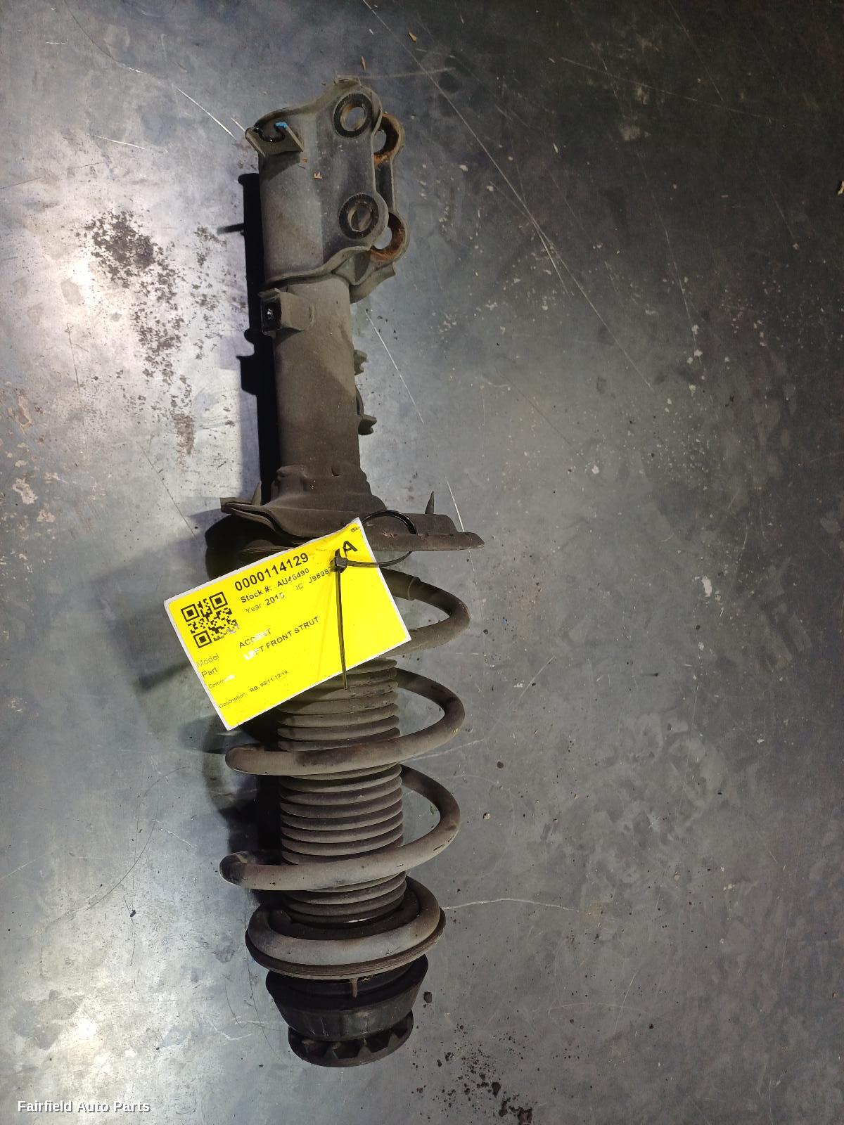 2011-2019 Hyundai Accent Left Front Strut