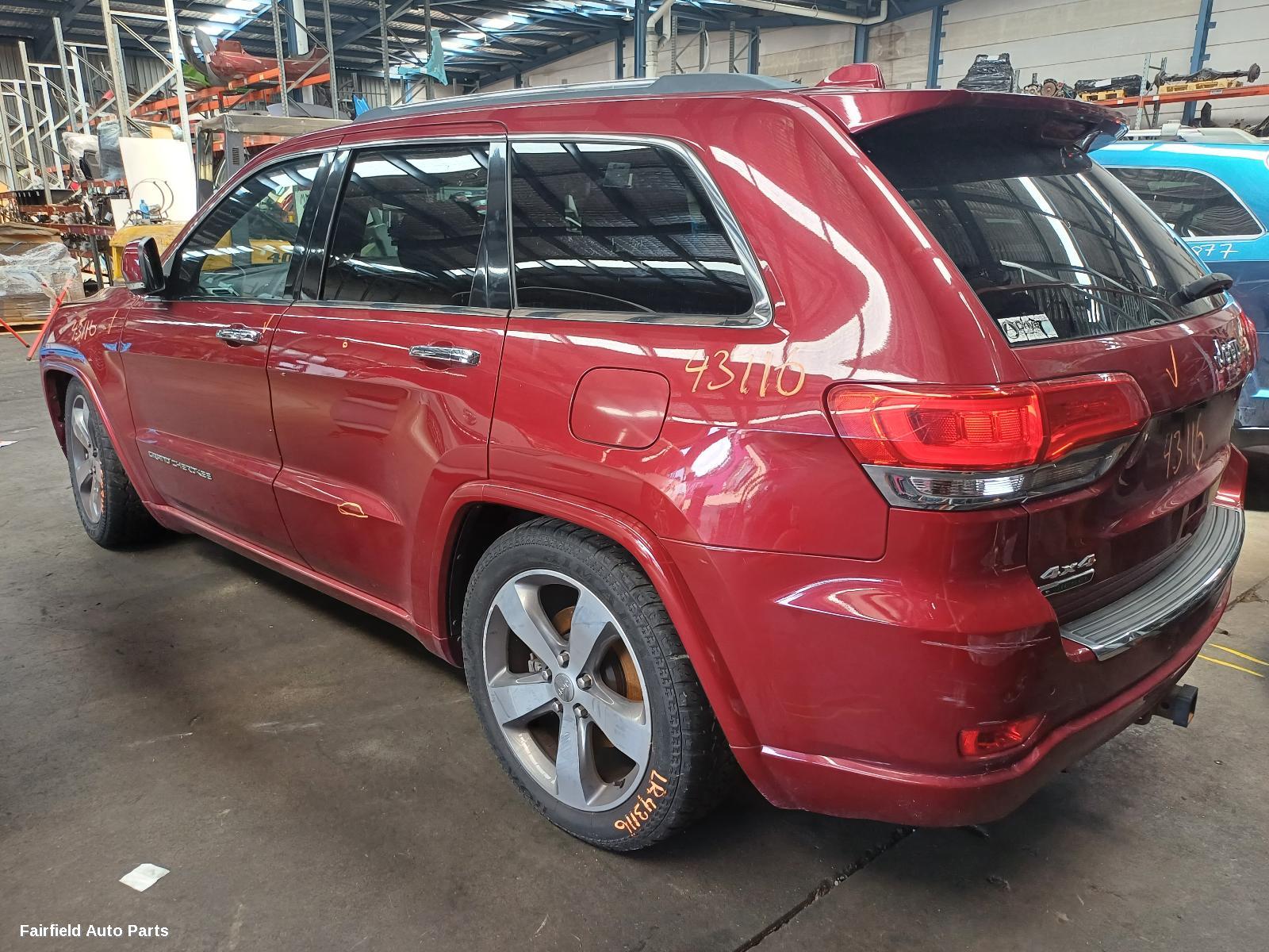 2010-2022 Jeep Grandcherokee Right Rear Door Sliding