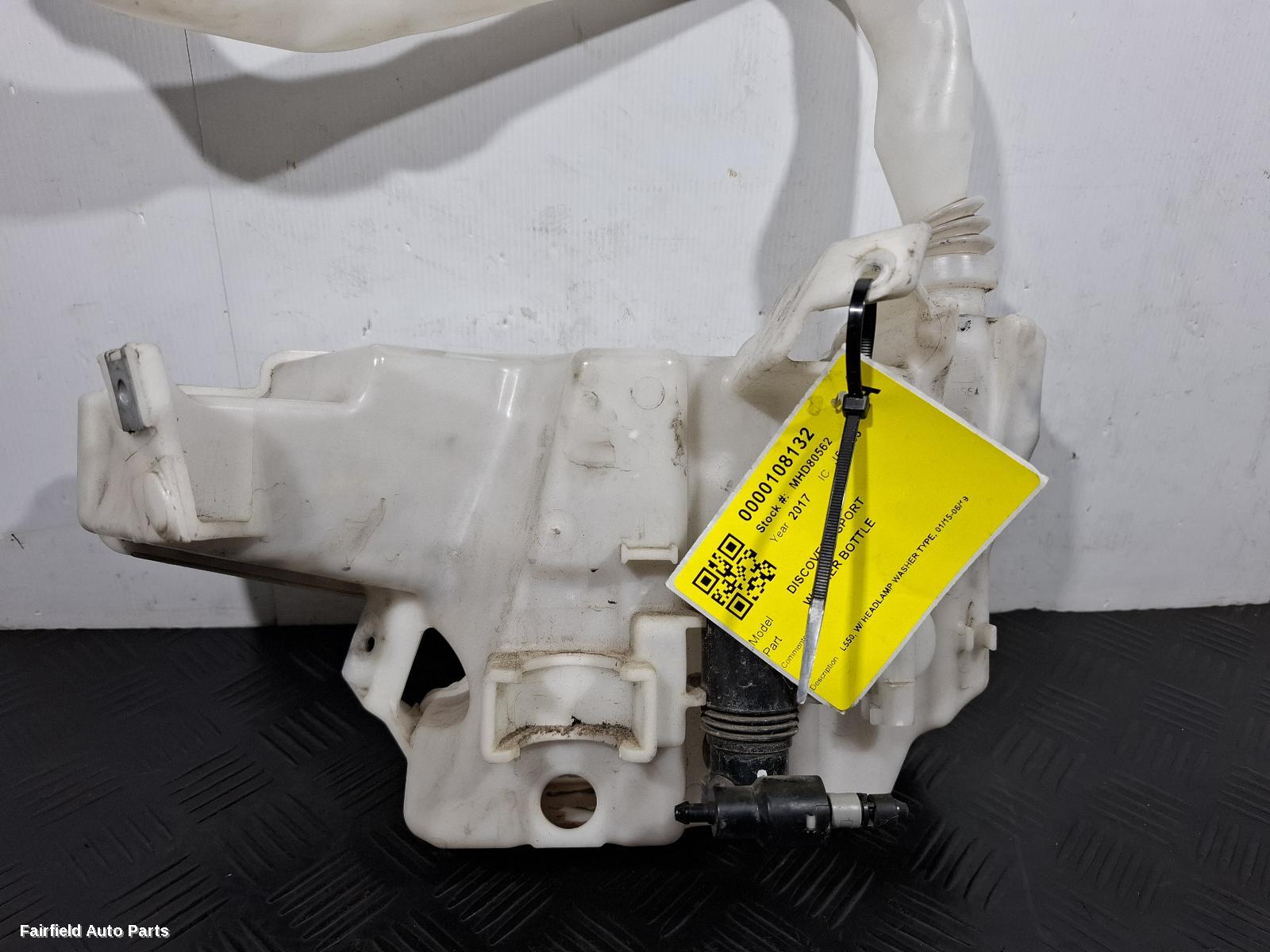 2015-2019 Land Rover Discovery Sport Washer Bottle