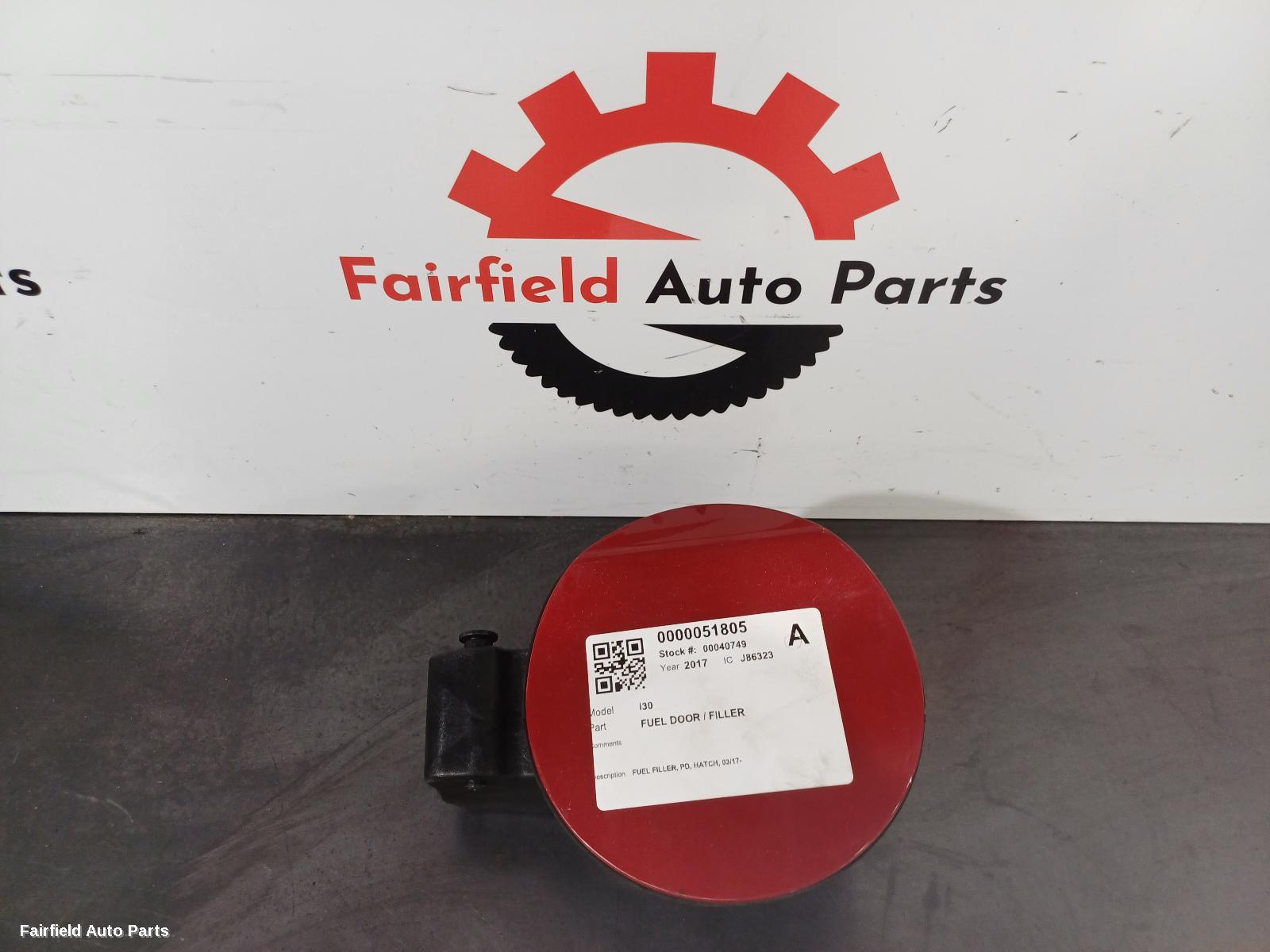 2017-2026 Hyundai I30 Fuel Door Filler