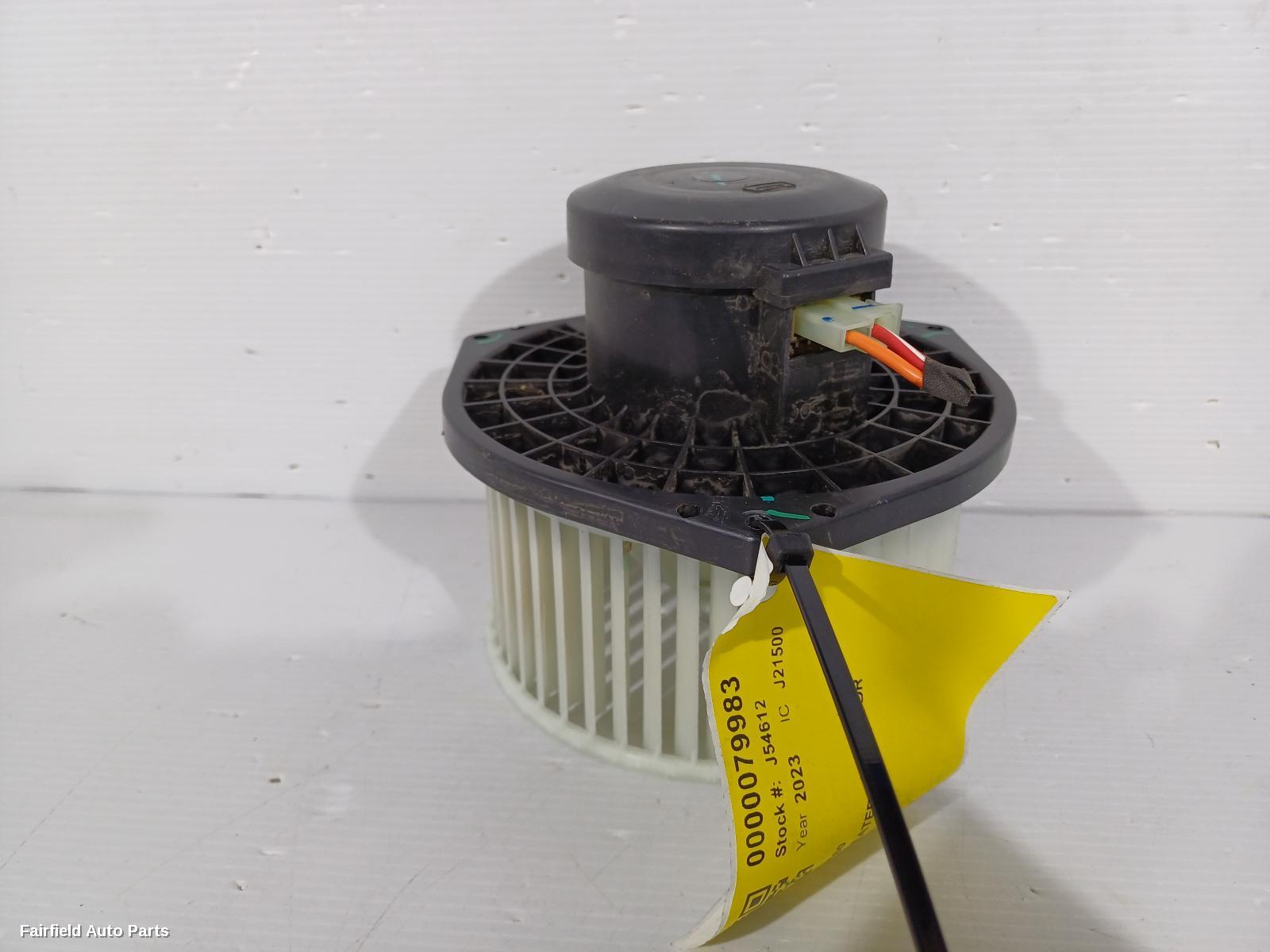 2021-2025 Ldv T60 Heater Fan Motor