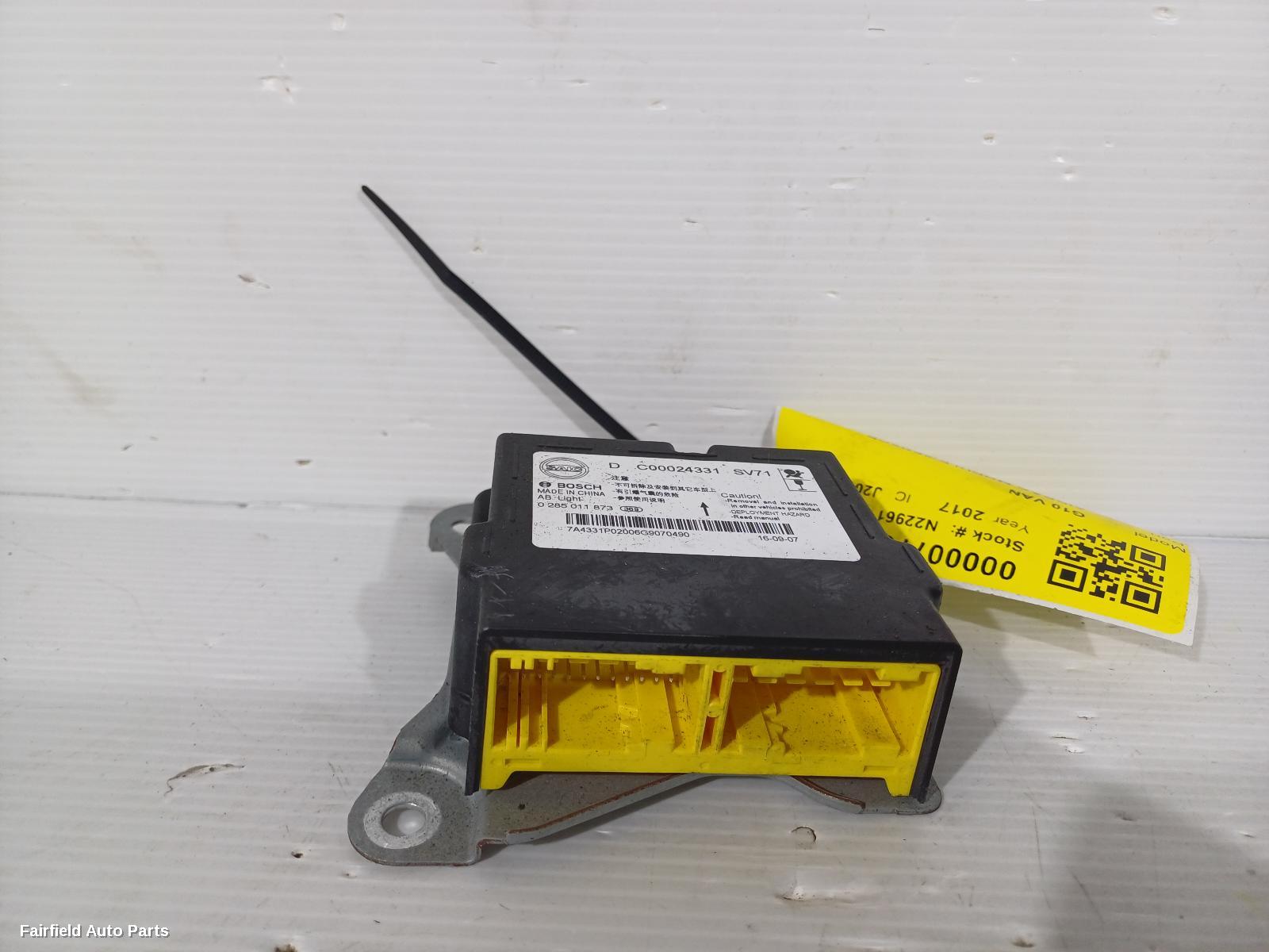 2015-2025 Ldv G10 Airbag Module Sensor