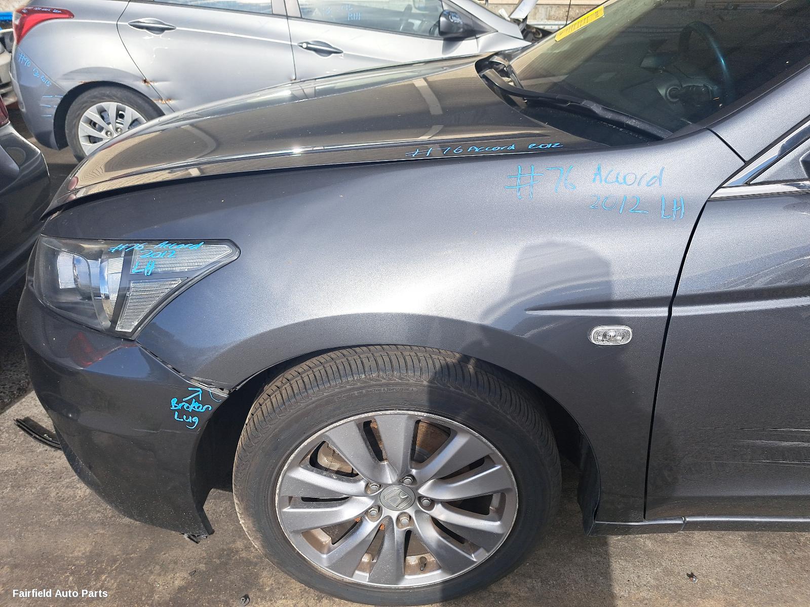 2012 Honda Accord Airbag Module Sensor