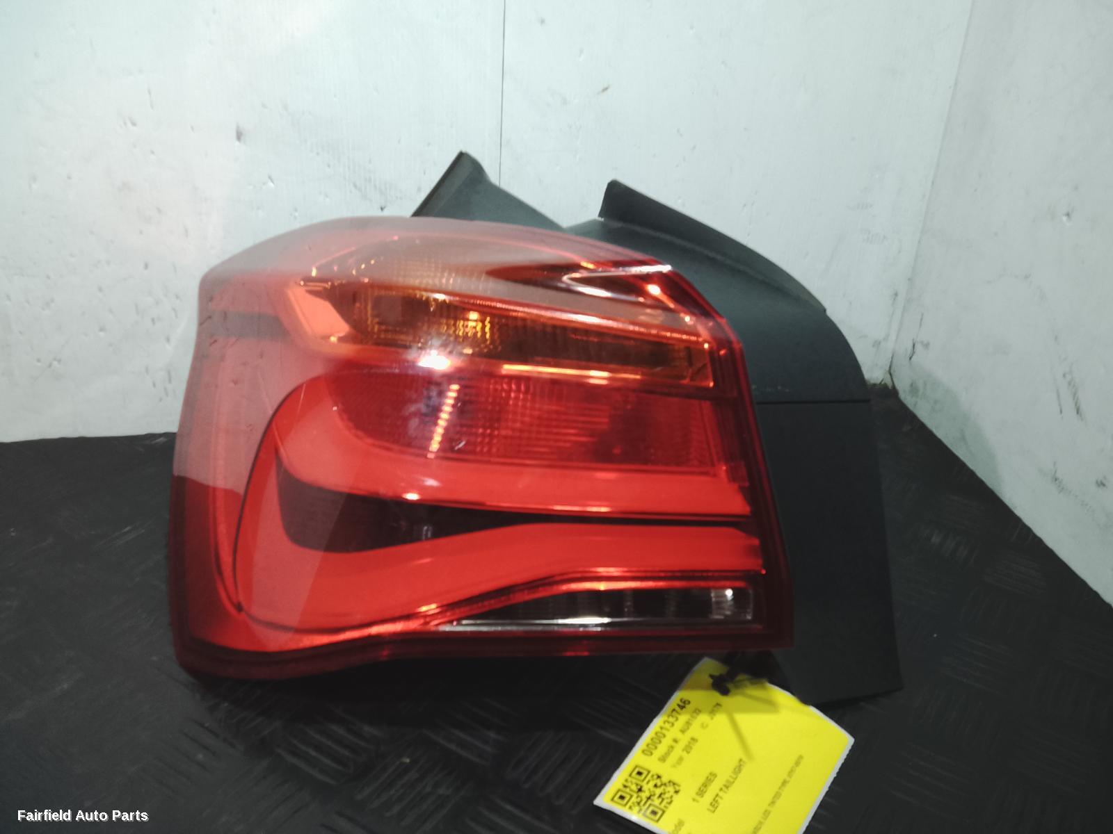 2017-2019 Bmw 1 Series Left Taillight