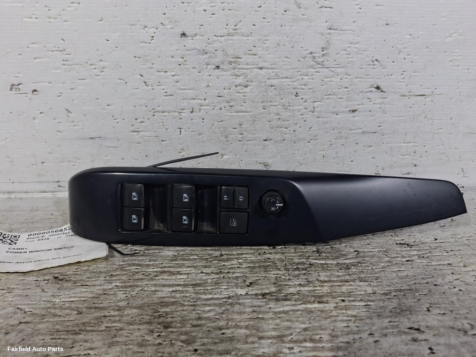 2017-2021 Toyota Camry Pwr Dr Wind Switch