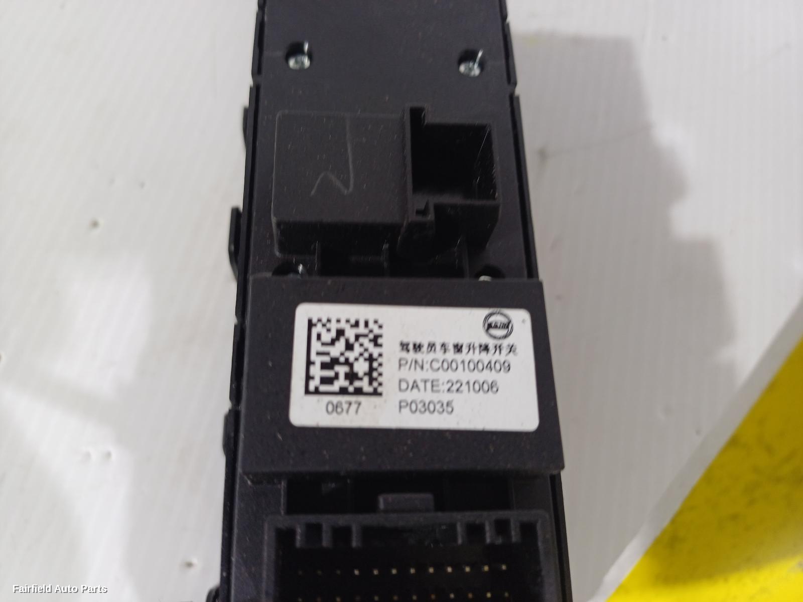 2021-2025 Ldv T60 Pwr Dr Wind Switch