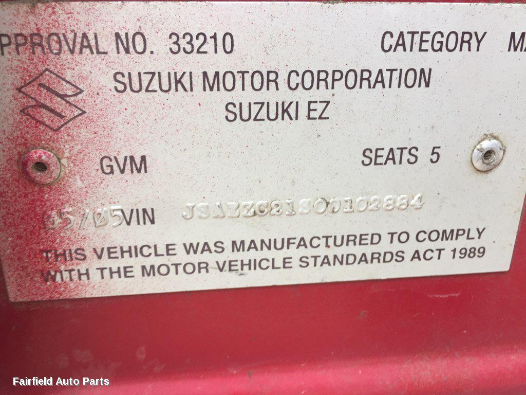 2005 Suzuki Swift Right Door Mirror