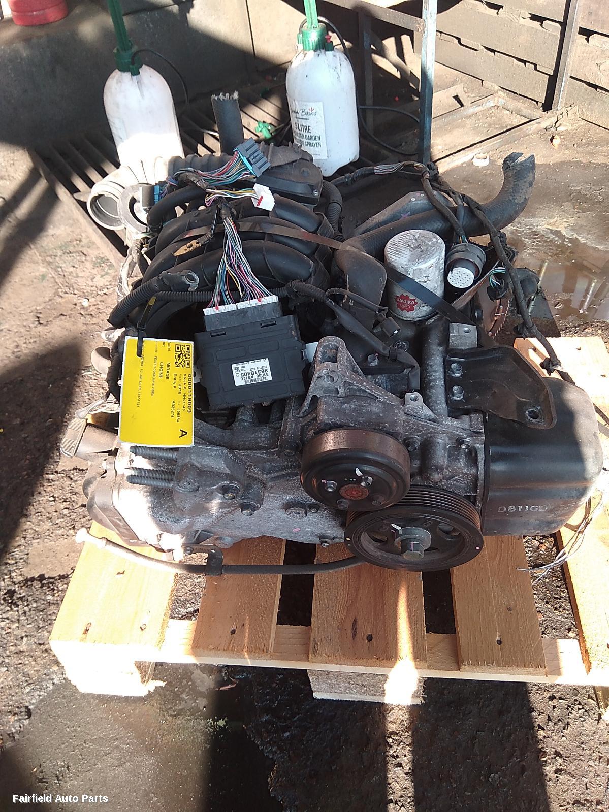 2012-2024 Mitsubishi Mirage Engine