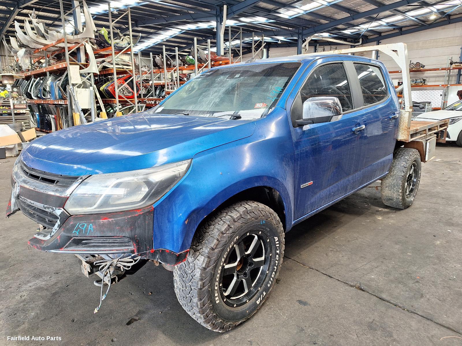 2017 Holden Colorado Right Front Door Window