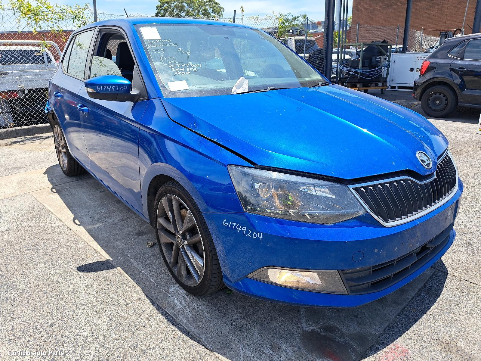 2015 Skoda Fabia Airbag Module Sensor