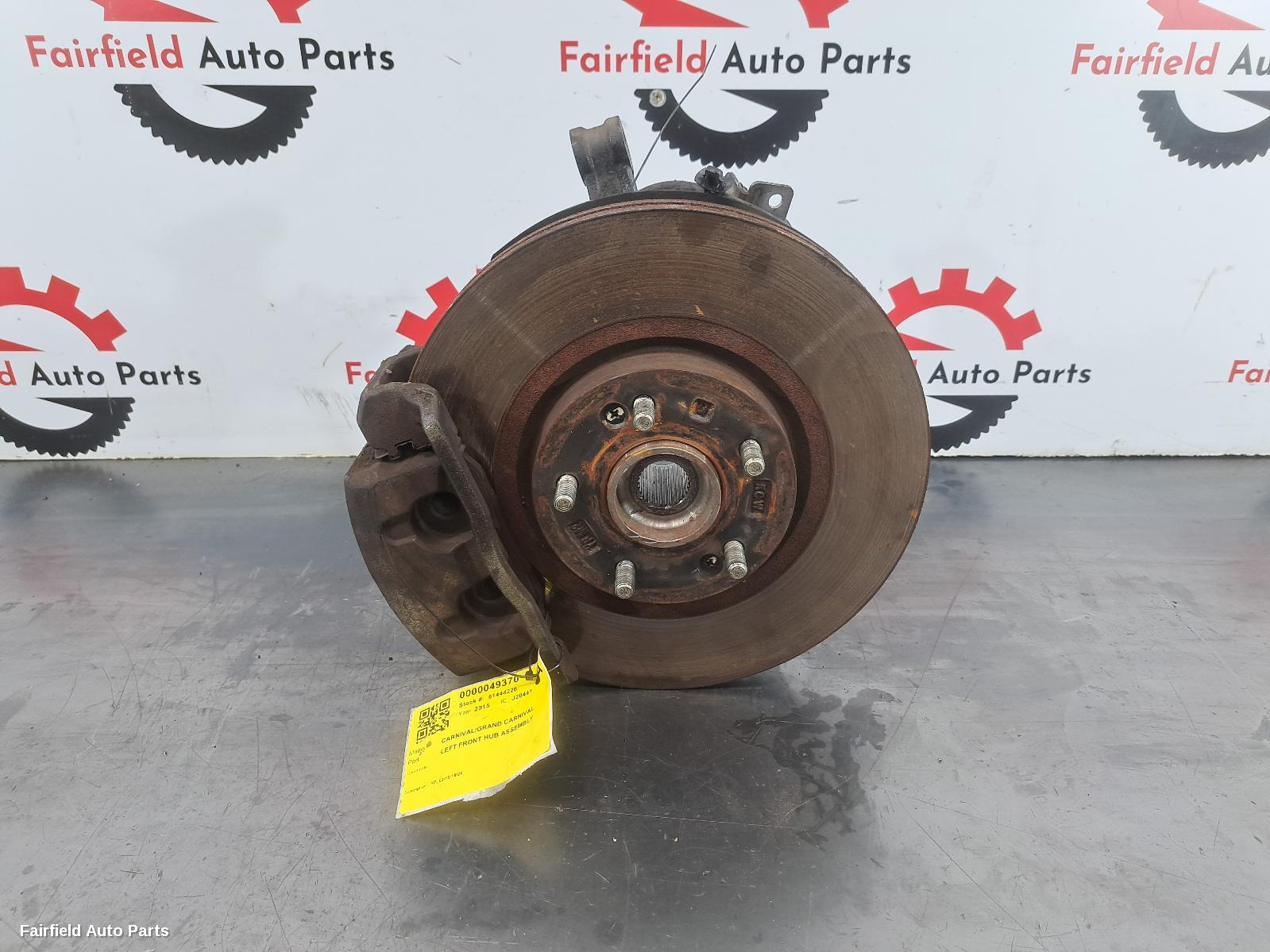 2015-2020 Kia Carnival/grand Carnival Left Front Hub Assembly