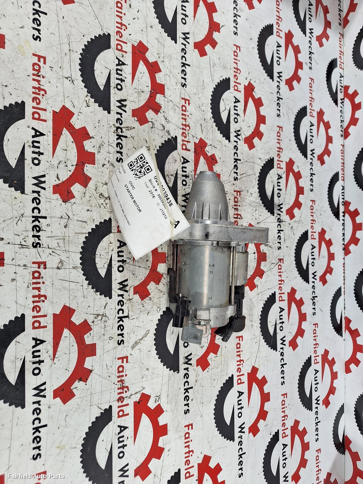 2016 Honda Civic Starter