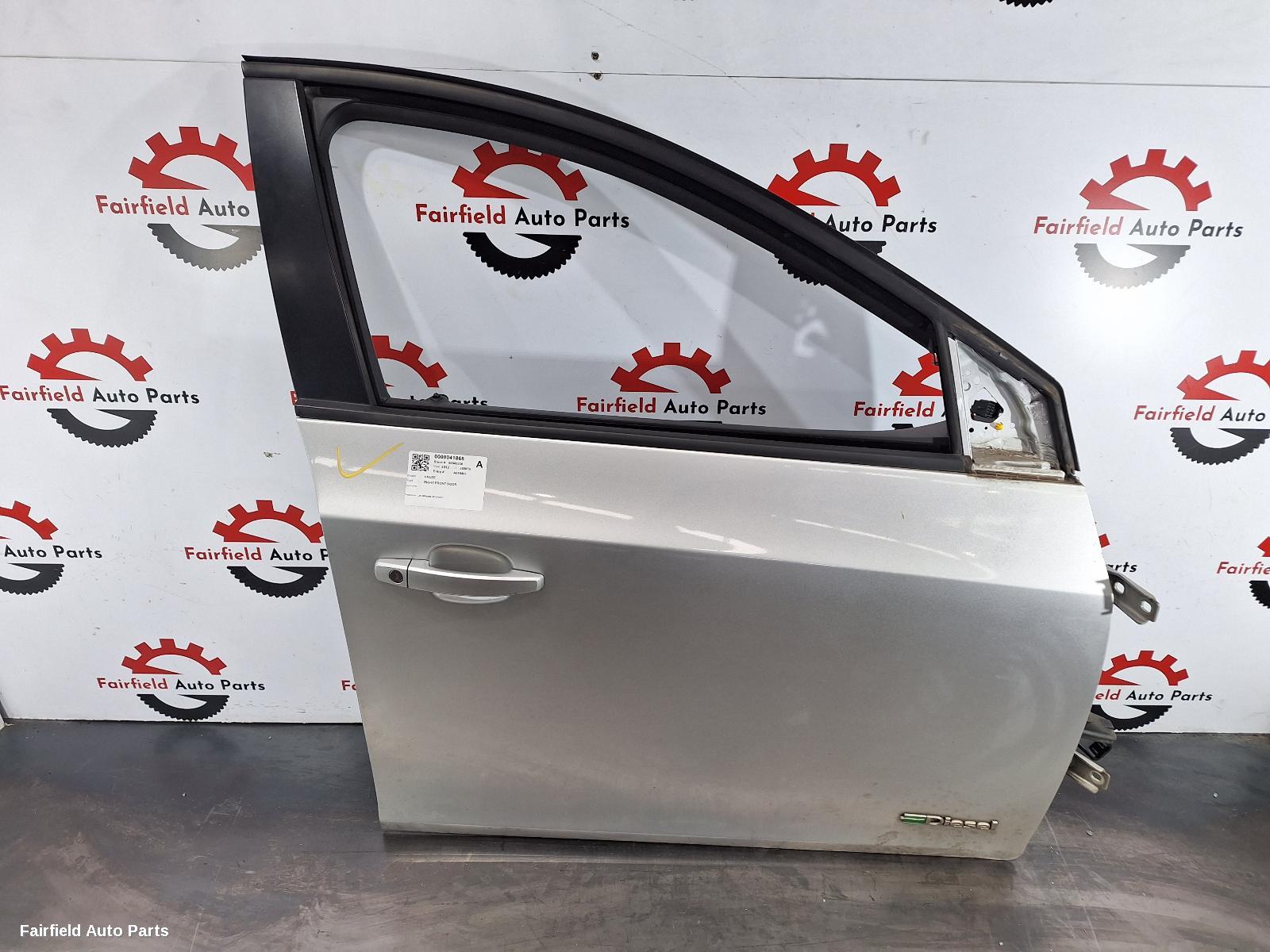 2013 Holden Cruze Right Front Door