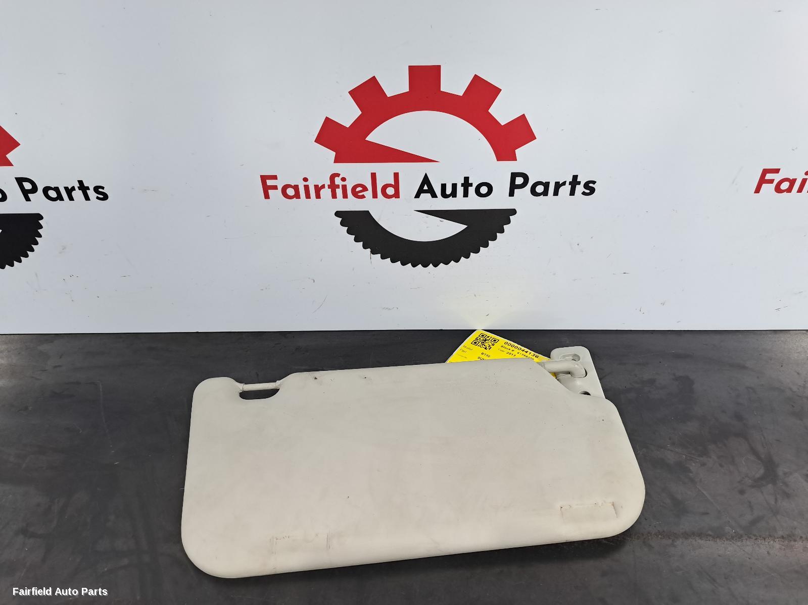 2011-2020 Mazda Bt50 Sunvisor